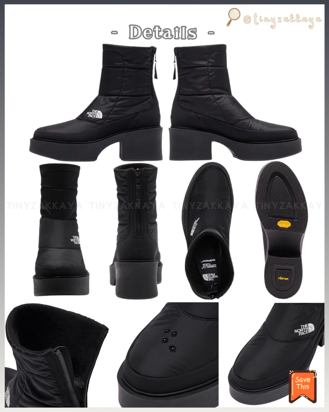 🇯🇵 Japan ♥
THE NORTH FACE W Kalmia Nuptse Boots WP
Waterproof, non-slip, breathable and warm ankle boots (available in 2 colors) \ threads The popular waterproof heeled boots, stylish and waterproof and warm /