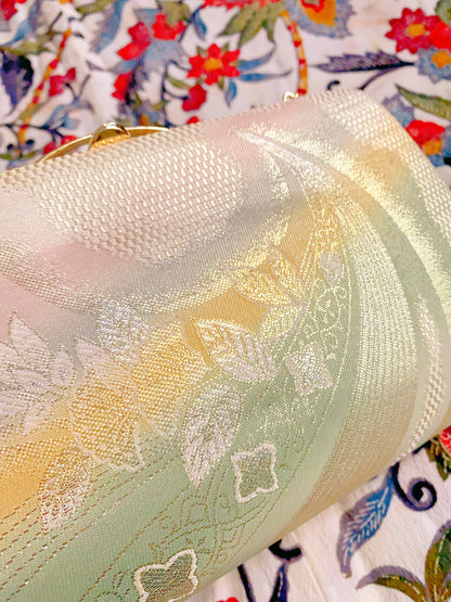 🇯🇵JAPAN Vintage ♡ Bags (Frame Purse/Frame Clutch/Kuchi Bag/Wallet)｜🇯🇵Japanese Vintage ♡ Bags (Kinran Nishijin-ori Wafuku Handbag/Kuchi Bag/Wallet)｜🔎 ss-vin337