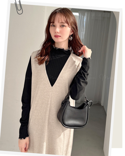 🇯🇵JAPAN ♥ Color-coordinated Mellow Tops and Jumper Skirt Set 🔎 ɪᴛᴇᴍ ɴᴏ：SS-JGNH460