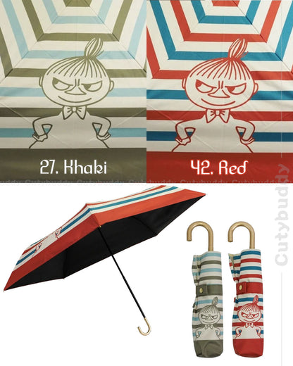 🇯🇵Japan♡ 2025SS Moomin | Little My folding umbrella Moomin | Anti-UV and anti-UV folding umbrella