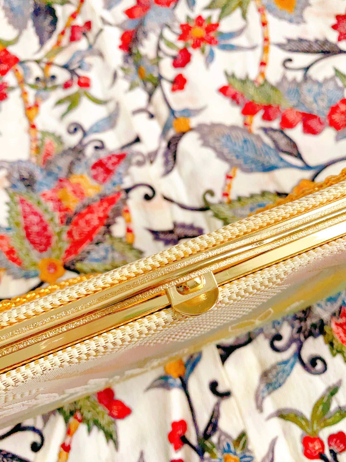 🇯🇵JAPAN Vintage ♡ Bags (Frame Purse/Frame Clutch/Kuchi Bag/Wallet)｜🇯🇵Japanese Vintage ♡ Bags (Kinran Nishijin-ori Wafuku Handbag/Kuchi Bag/Wallet)｜🔎 ss-vin337