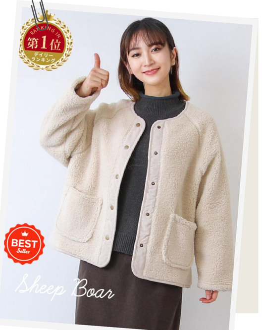 🇯🇵 JAPAN ♥ iro no hi Lambswool coat ♥ Lambswool Coat 🔎 ɪᴛᴇᴍ ɴᴏ：SS-JS25706
