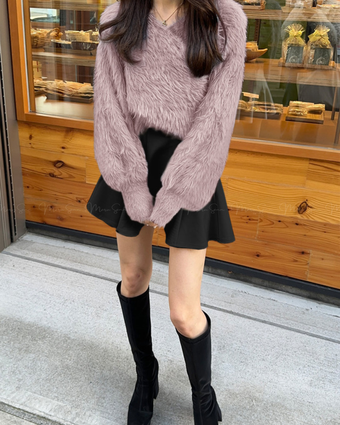 🇯🇵 JAPAN ♥ Cross Mohair Top (5 colors) 🔎 ITEM NO: SS-JGKZ4480