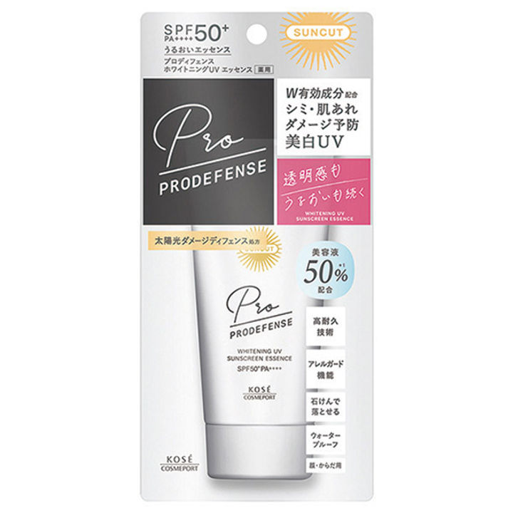 🇯🇵 Japan KOSE Suncut ProDefense Whitening UV Sunscreen Essence SPF50+PA++++ 90g