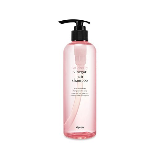 🇰🇷KOREA APIEU Raspberry Vinegar Hair Shampoo 라즈베리 식초 헤어 샴푸 500ml