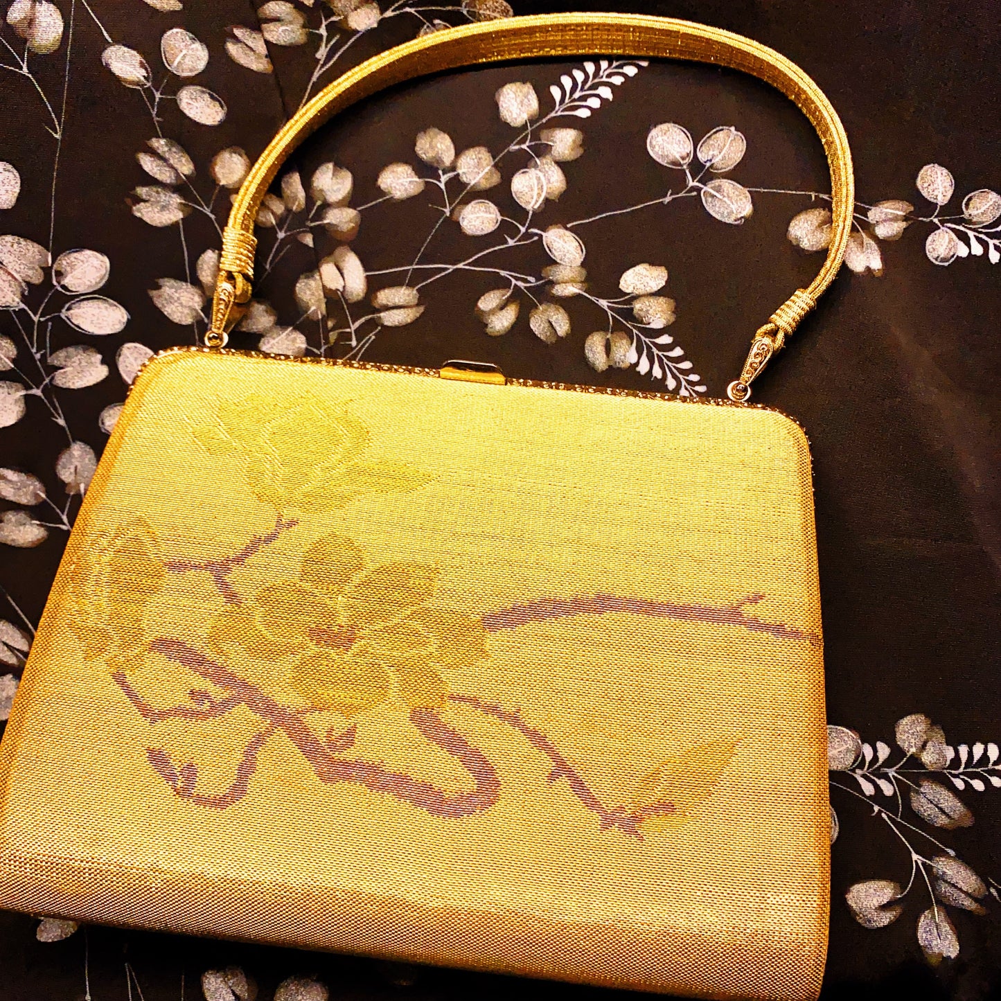 🇯🇵JAPAN Vintage ♡ Bags(Frame Purse/Frame Clutch/Kuchi Bag/Wallet)｜ 🇯🇵Japanese Vintage ♡ Bags(Kinran Nishijin-ori Wafuku Handbag/Kuchi Bag/Wallet)｜🔎ss-vin402