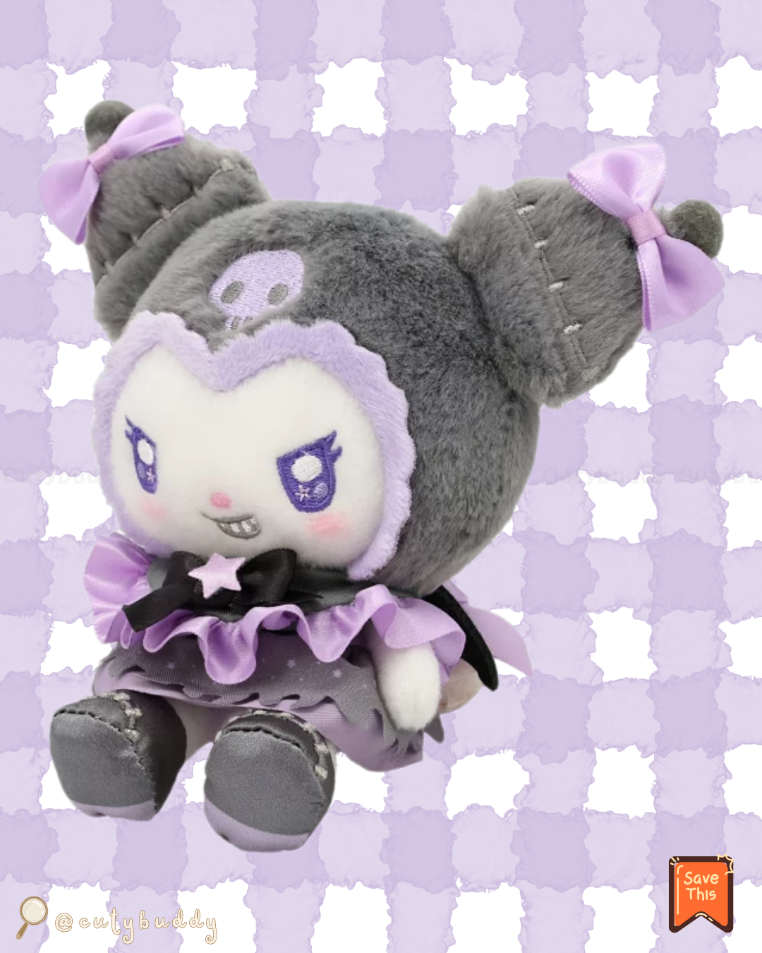 🇯🇵Japan ♡ Kuromi Angel and Devil Series Plush Bag Charms MY MELODY & KUROMI
50TH & 20TH ANNIVERSARIES