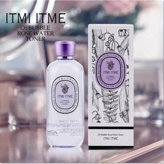 🇰🇷韓國｜堪比SKII 肌源鑽光精華｜ITMI ITME 萬能玫瑰氣泡神仙水 ITMI ITME O2 Bubble Rose Water Toner