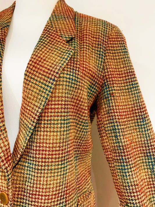 🇯🇵Japanese Vintage｜Vintage Clothes - Fine Plaid Wool Suit 🔎 ss-vin389