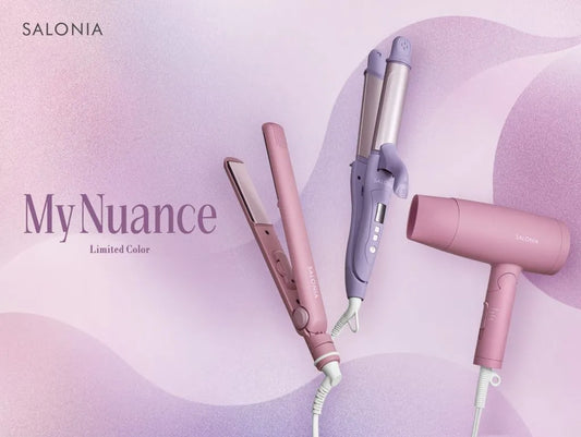 🇯🇵Japan 2024 Autumn/Winter Limited Edition
 SALONIA My Nuance Straightener Curl 2way hair dryer 