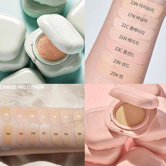 (現貨)🇰🇷韓國 LANEIGE NEO 氣墊水感亮白BB Cushion SPF 42+ PA+++ NEO CUSHION MATTE / GLOW 라네즈 네오 쿠션_매트